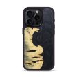 iPhone 15 Pro Wood+Resin Phone Case - Wesley (Pure Black, 676228) Online