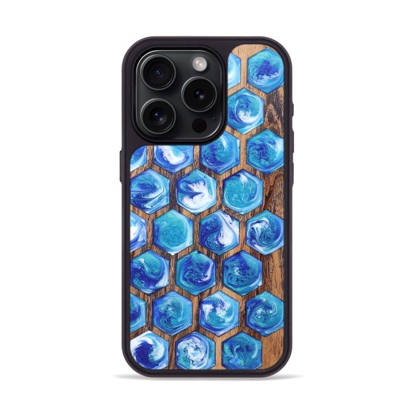 iPhone 15 Pro Wood+Resin Phone Case - Aniya (Pattern, 677283) Sale