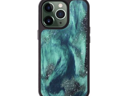 iPhone 13 Pro Wood+Resin Phone Case - Alayna (Cosmos, 676743) For Sale