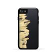 iPhone SE Wood+Resin Phone Case - Dakota (Pure Black, 676490) Fashion