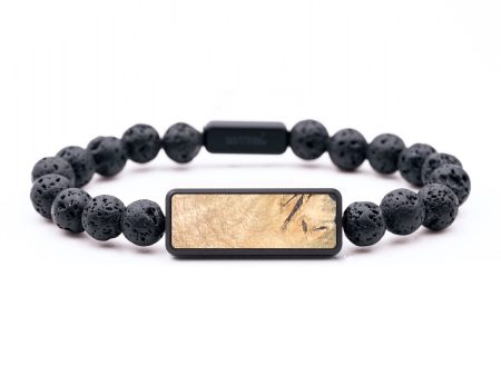 Lava Bead  Bracelet - Eugene (Wood Burl, 675700) Supply