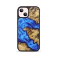 iPhone 14 Wood+Resin Phone Case - Curtis (Mosaic, 676521) Online Sale