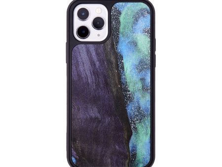 iPhone 11 Pro Wood+Resin Phone Case - Vicki (Cosmos, 676277) Discount