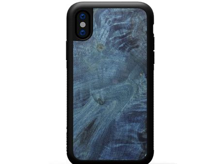 iPhone Xs Wood+Resin Phone Case - Mildred (Wood Burl, 676178) Online now