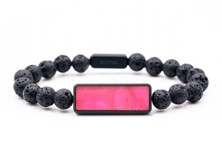 Lava Bead  Bracelet - Madison (Wood Burl, 675697) Sale