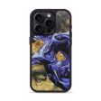 iPhone 15 Pro Wood+Resin Phone Case - Therese (Mosaic, 677339) Fashion