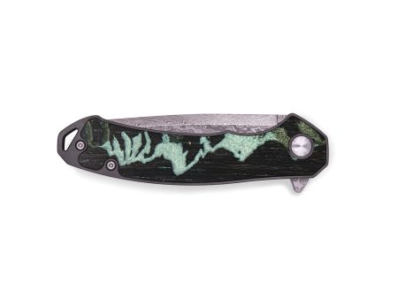 EDC Wood+Resin Pocket Knife - Yvette (Pattern, 676965) Online