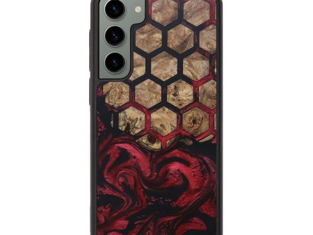 Galaxy S23 Plus Wood+Resin Phone Case - Deanna (Pattern, 677256) on Sale