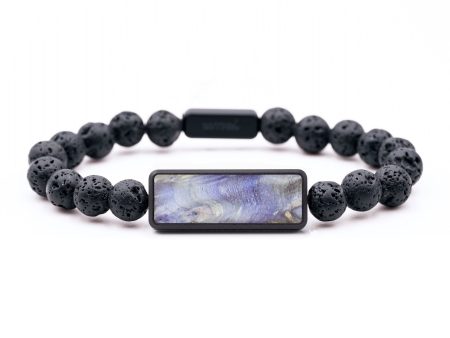 Lava Bead  Bracelet - Billie (Wood Burl, 675667) Online