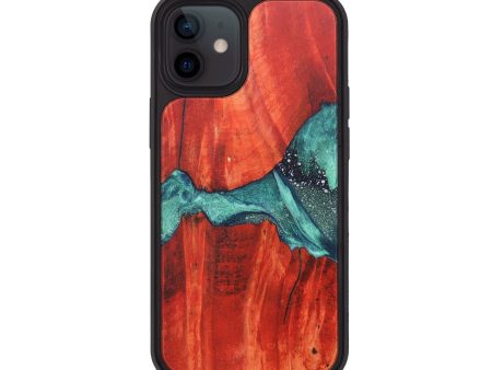 iPhone 12 Wood+Resin Phone Case - Demetrius (Cosmos, 676773) Online Hot Sale