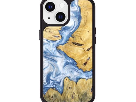 iPhone 13 Wood+Resin Phone Case - Haven (Mosaic, 677350) on Sale