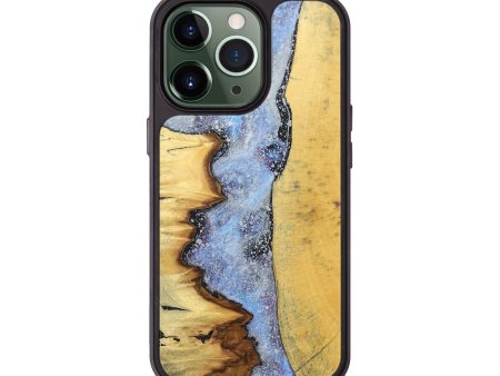 iPhone 13 Pro Wood+Resin Phone Case - Christie (Cosmos, 676194) Sale