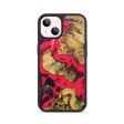 iPhone 14 Wood+Resin Phone Case - Chance (Mosaic, 677333) on Sale