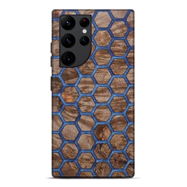 Galaxy S22 Ultra Wood+Resin Live Edge Phone Case - Chance (Pattern, 673211) on Sale