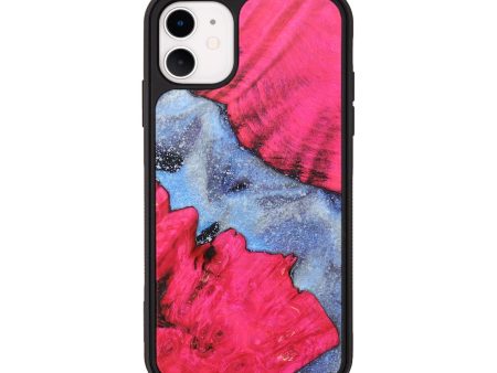 iPhone 11 Wood+Resin Phone Case - Eli (Cosmos, 676266) Hot on Sale