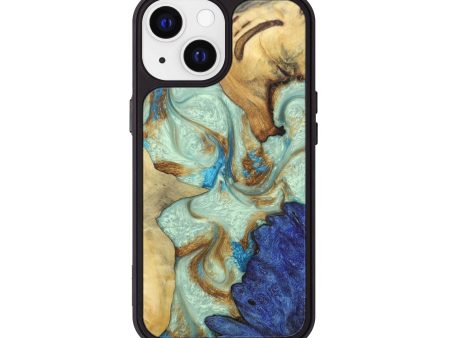 iPhone 13 Wood+Resin Phone Case - Claire (Mosaic, 676510) Online Hot Sale