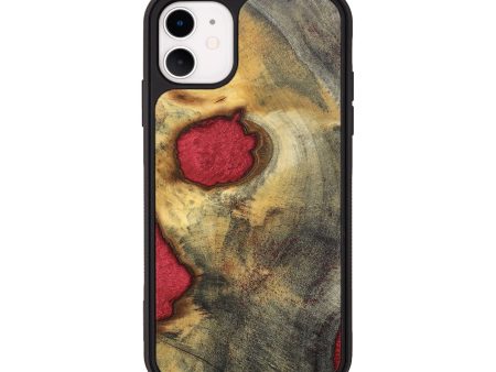 iPhone 11 Wood+Resin Phone Case - Courtney (Wood Burl, 675836) Discount