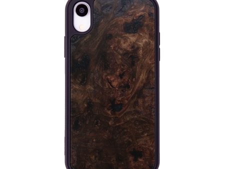 iPhone Xr Wood+Resin Phone Case - Chuck (Wood Burl, 675812) Online Sale