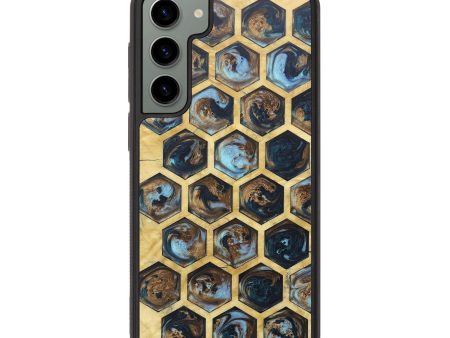 Galaxy S23 Plus Wood+Resin Phone Case - Audra (Pattern, 673336) Online Sale