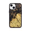 iPhone 13 Wood+Resin Phone Case - Juan (Black & White, 672238) Hot on Sale