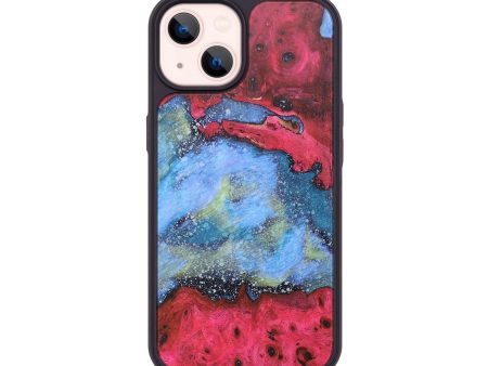 iPhone 14 Wood+Resin Phone Case - Denise (Cosmos, 674352) Online now