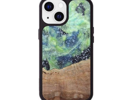 iPhone 13 Wood+Resin Phone Case - Angie (Cosmos, 674432) on Sale