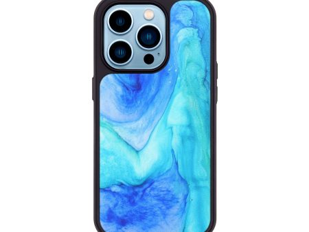 iPhone 14 Pro ResinArt Phone Case - Eliza (Watercolor, 672531) Sale