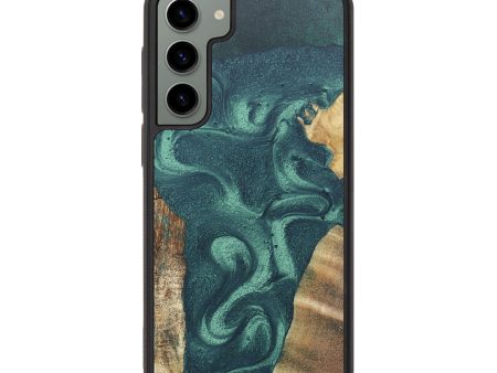 Galaxy S23 Plus Wood+Resin Phone Case - Daxton (Mosaic, 673377) Online Hot Sale