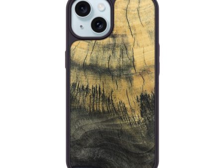 iPhone 15 Wood+Resin Phone Case - Kehlani (Wood Burl, 675819) Online now