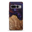 Pixel 7 Pro Wood+Resin Live Edge Phone Case - Donovan (Blue, 672286) For Cheap