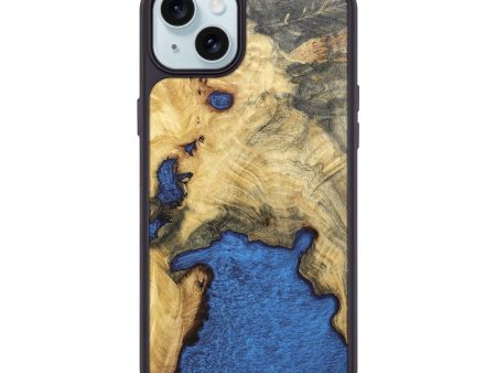 iPhone 15 Plus Wood+Resin Phone Case - Addyson (Wood Burl, 675828) Online Hot Sale