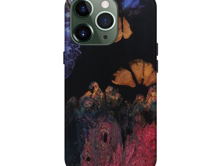 iPhone 13 Pro Wood+Resin Live Edge Phone Case - Anita (Mosaic, 672741) Hot on Sale