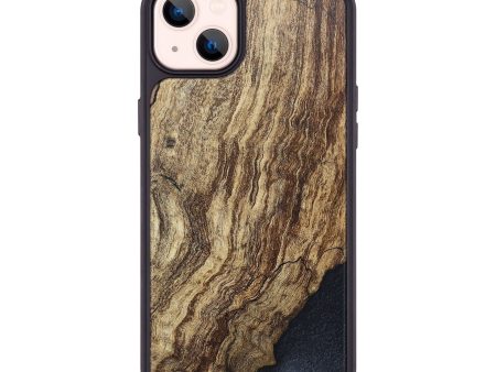 iPhone 14 Plus Wood+Resin Phone Case - Kyleigh (Wood Burl, 674323) on Sale