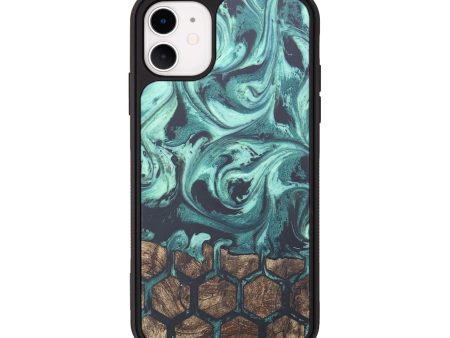 iPhone 11 Wood+Resin Phone Case - Avery (Pattern, 674131) Online now