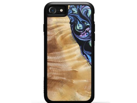 iPhone SE Wood+Resin Phone Case - Dallas (Aurora, 673692) Online Hot Sale