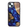 iPhone 15 Plus Wood+Resin Phone Case - Allie (Mosaic, 675852) on Sale