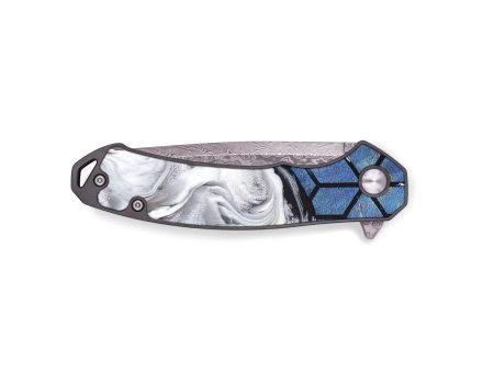 EDC Wood+Resin Pocket Knife - Benny (Pattern, 671953) Sale