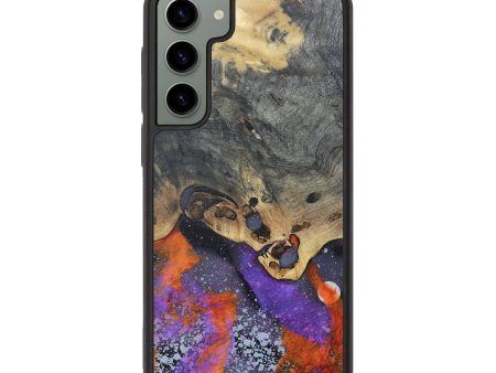 Galaxy S23 Plus Wood+Resin Phone Case - Amora (Cosmos, 672855) Discount