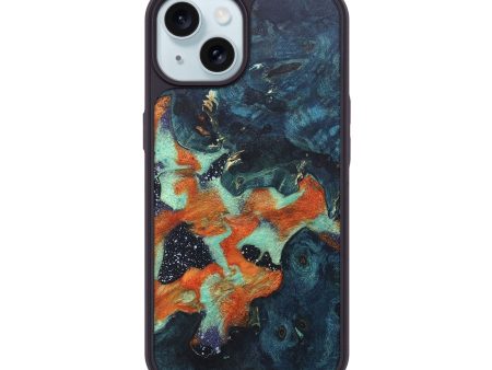 iPhone 15 Wood+Resin Phone Case - Kathryn (Cosmos, 674353) Online Sale