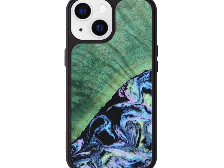 iPhone 13 Wood+Resin Phone Case - Blanche (Aurora, 673679) For Cheap