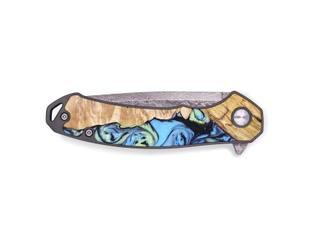 EDC Wood+Resin Pocket Knife - Tucker (Aurora, 672038) Supply