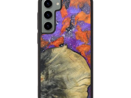 Galaxy S23 Plus Wood+Resin Phone Case - Colton (Cosmos, 672847) on Sale