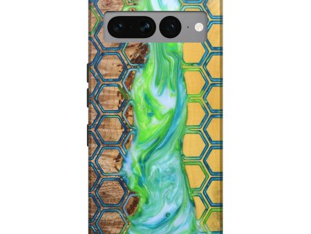 Pixel 7 Pro Wood+Resin Live Edge Phone Case - Vivienne (Pattern, 672316) Online Sale