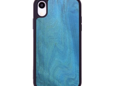 iPhone Xr Wood+Resin Phone Case - Jarrod (Wood Burl, 674316) Cheap