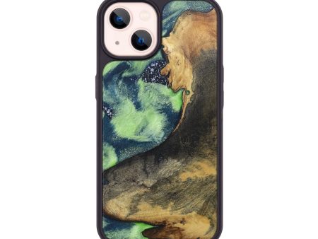 iPhone 14 Wood+Resin Phone Case - Diana (Cosmos, 672825) For Sale