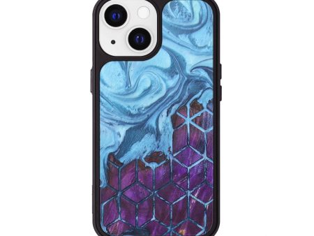 iPhone 13 Wood+Resin Phone Case - Alma (Pattern, 674114) Cheap