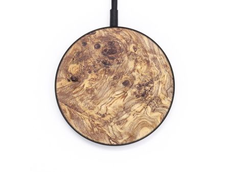 Circle  Wireless Charger - Gunner (Wood Burl, 671921) Online Sale