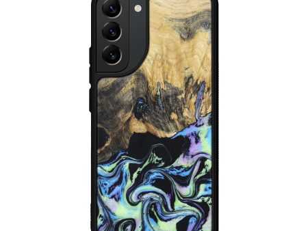 Galaxy S22 Plus Wood+Resin Phone Case - Frieda (Aurora, 673702) Hot on Sale