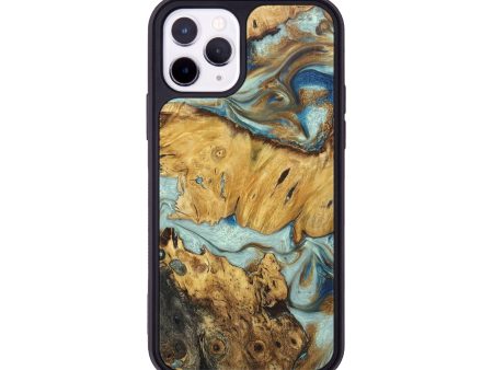 iPhone 11 Pro Wood+Resin Phone Case - Lora (Mosaic, 675102) Online Hot Sale