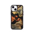 iPhone 13 mini Wood+Resin Phone Case - Marcus (Lava, 673573) For Sale